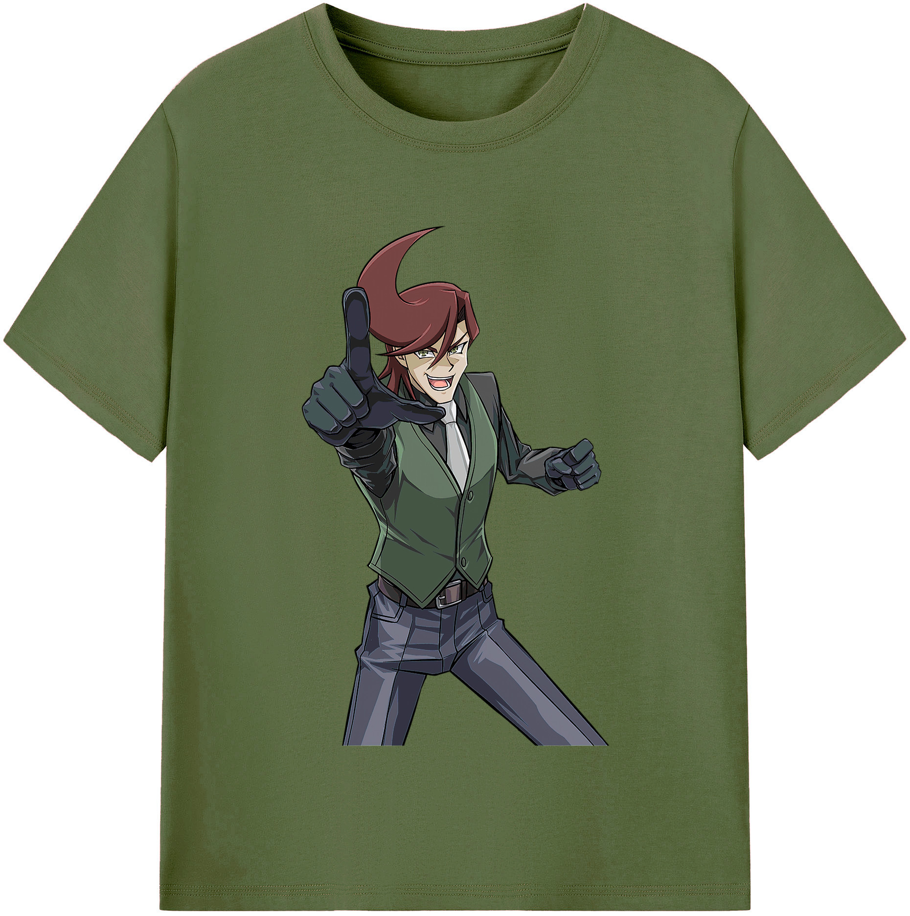 （画像用） 遊☆戯☆王 Yu-Gi-Oh! 綿100％半袖Tシャツ（フロントプリント）